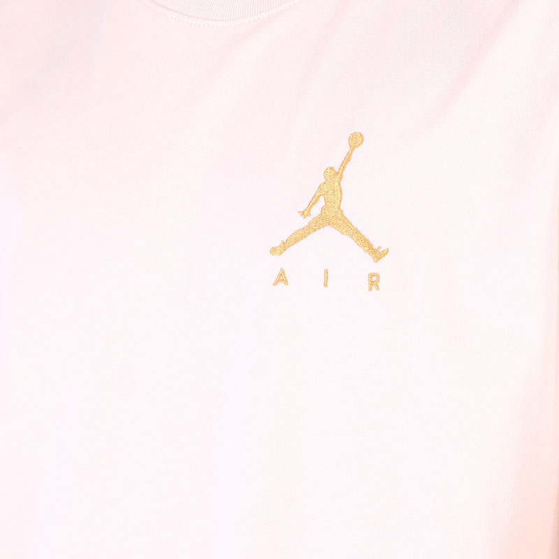 мужская розовая футболка Jordan Jumpman Air T-Shirt AH5296-805 - цена, описание, фото 2